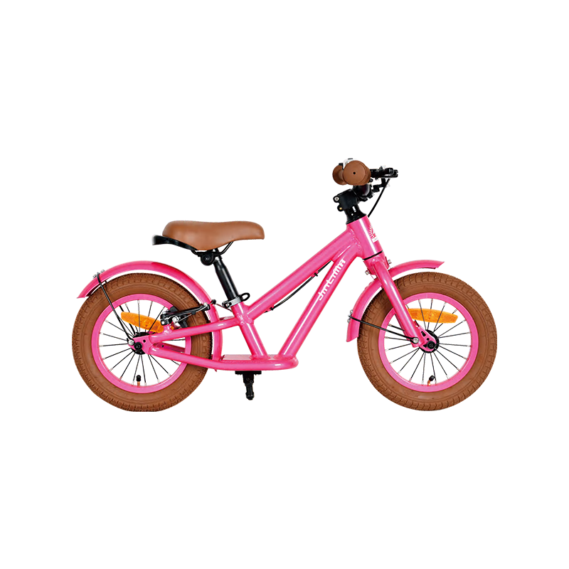 Hyb-004 da 12 "in lega di alluminio rosa luminoso ad alta resistenza Bilancia bike per bambini leggera