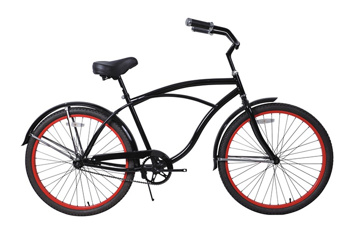 Lady Beach Cruiser Bike presenta come scegliere le parti della bicicletta