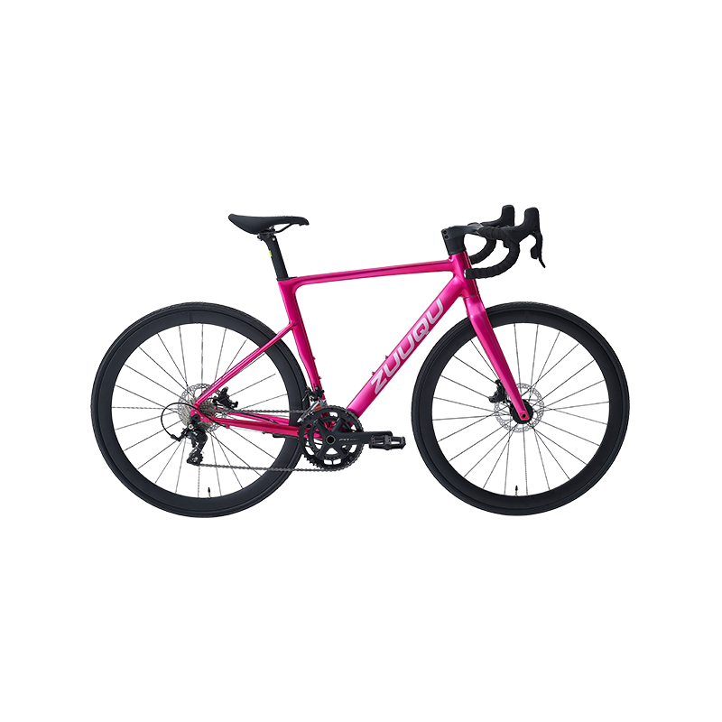 Hyb-047 Rose Pink 700c Legato Road Bike con pneumatici 28C
